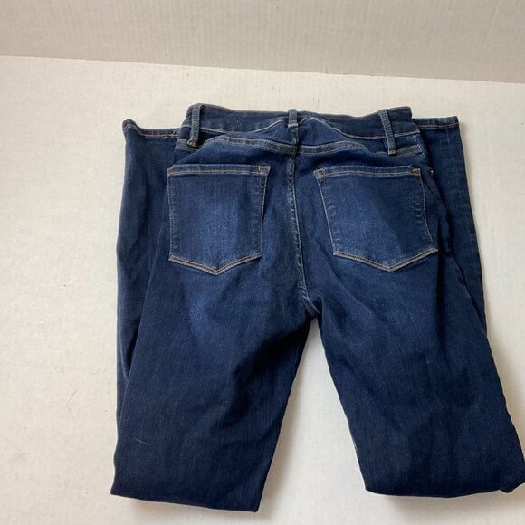 Frame Le One Skinny Jeans 1 Blue Dark Wash 23-28 - Picture 6 of 9